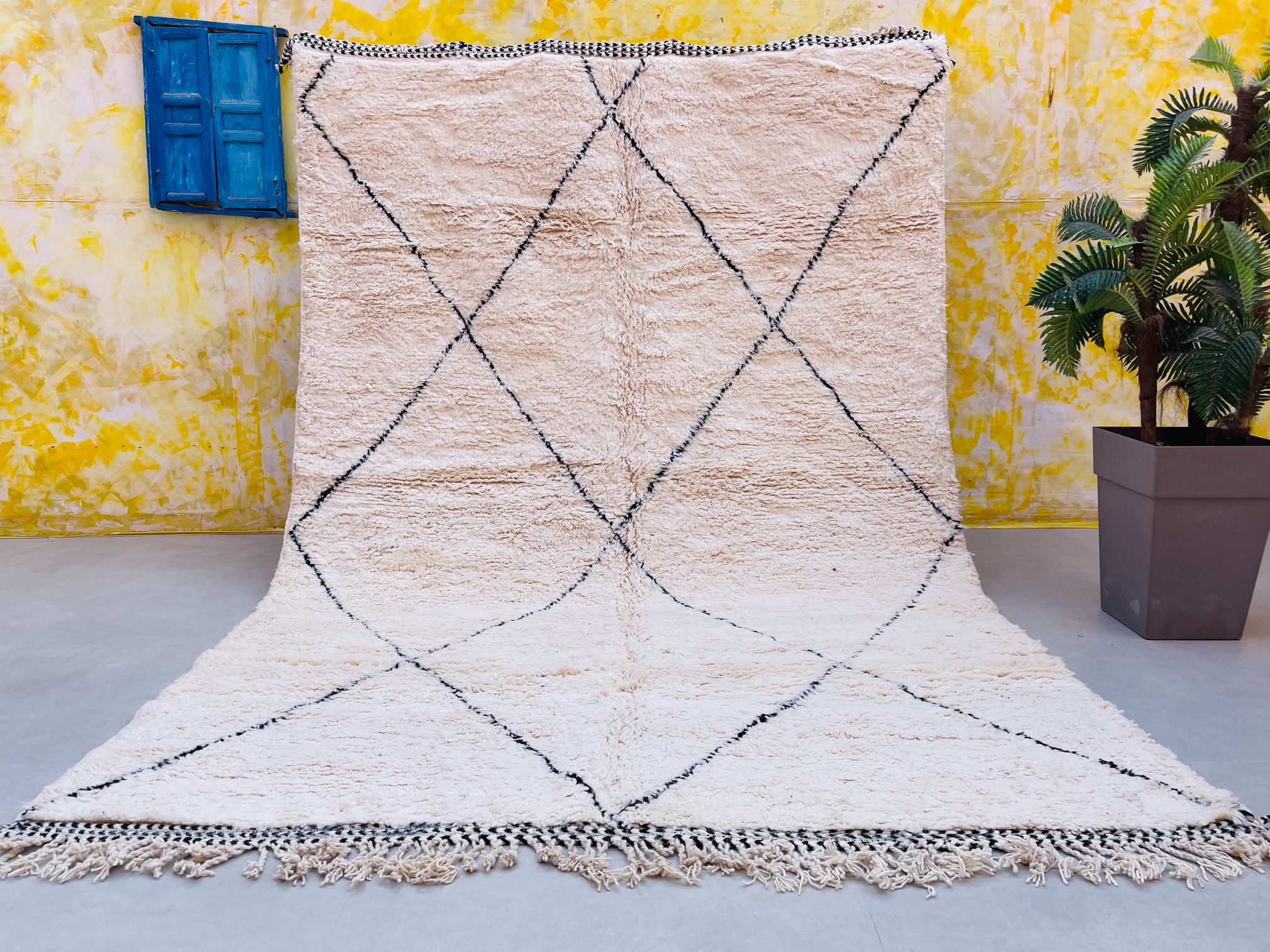 ▷ Alfombra Beni Ourain BENI-10 - Alfombras de Lana - Made in Marruecos