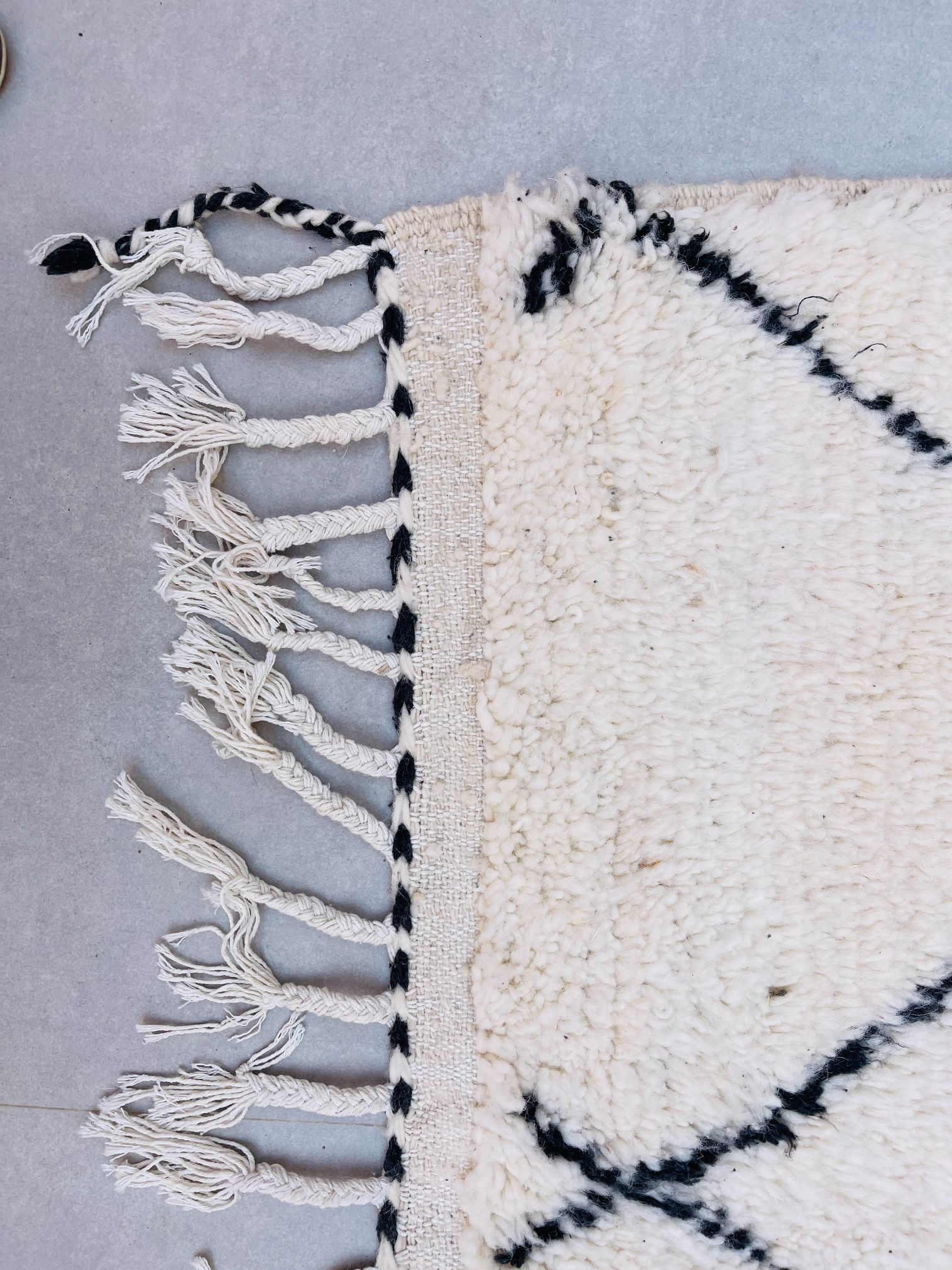 Alfombra de Lana Beni Ourain BENI-19 102 x 149 cm
