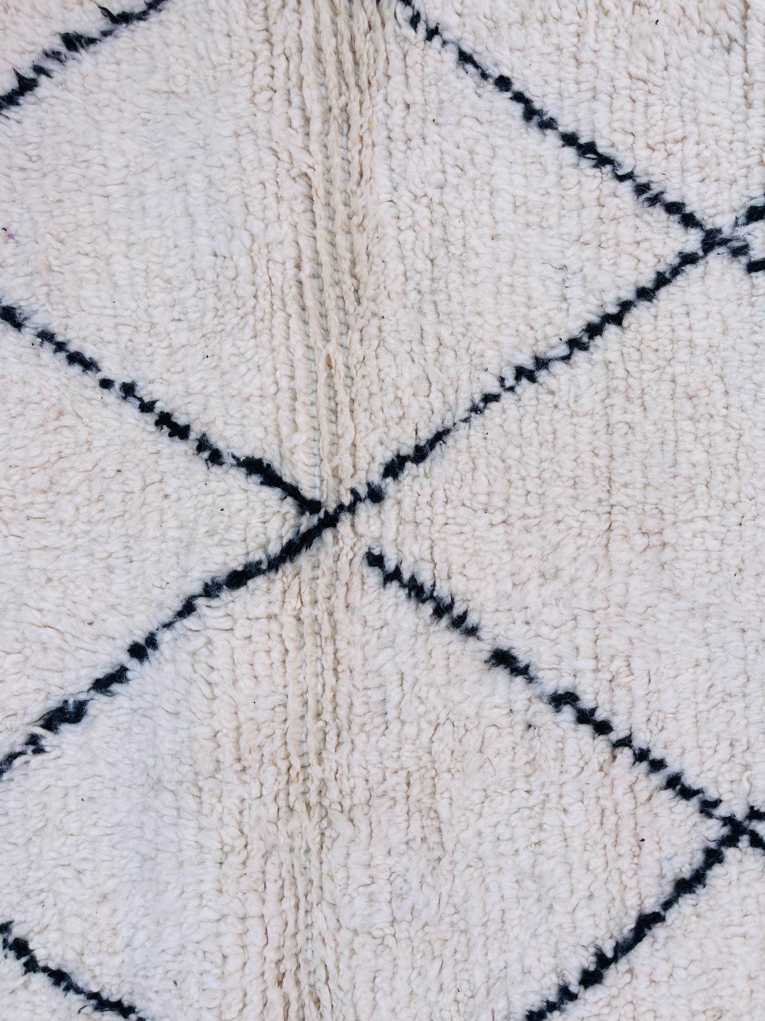 Alfombra de Lana Beni Ourain BENI-19 102 x 149 cm