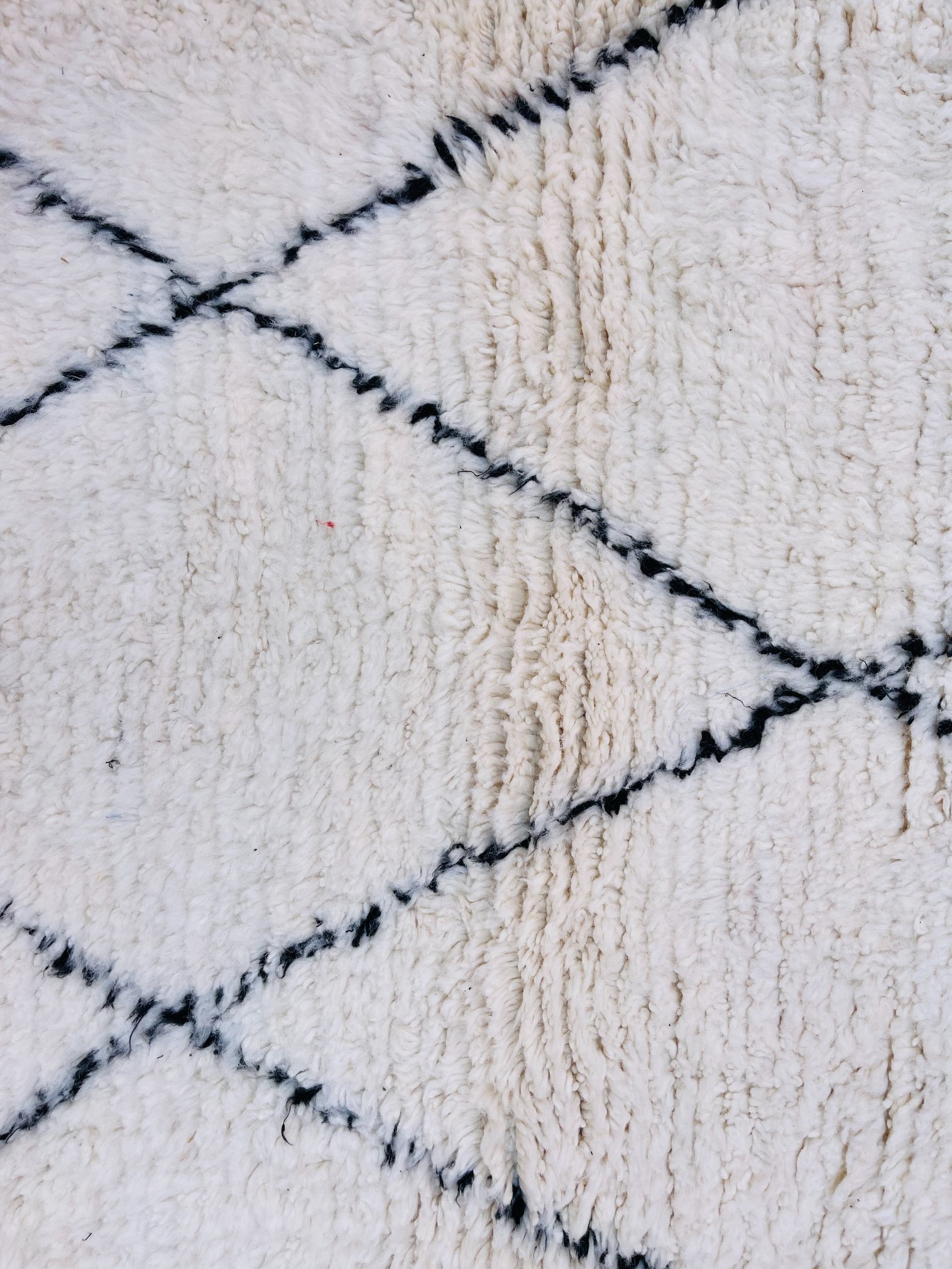 Alfombra de Lana Beni Ourain BENI-26 - 99 x 150 cm