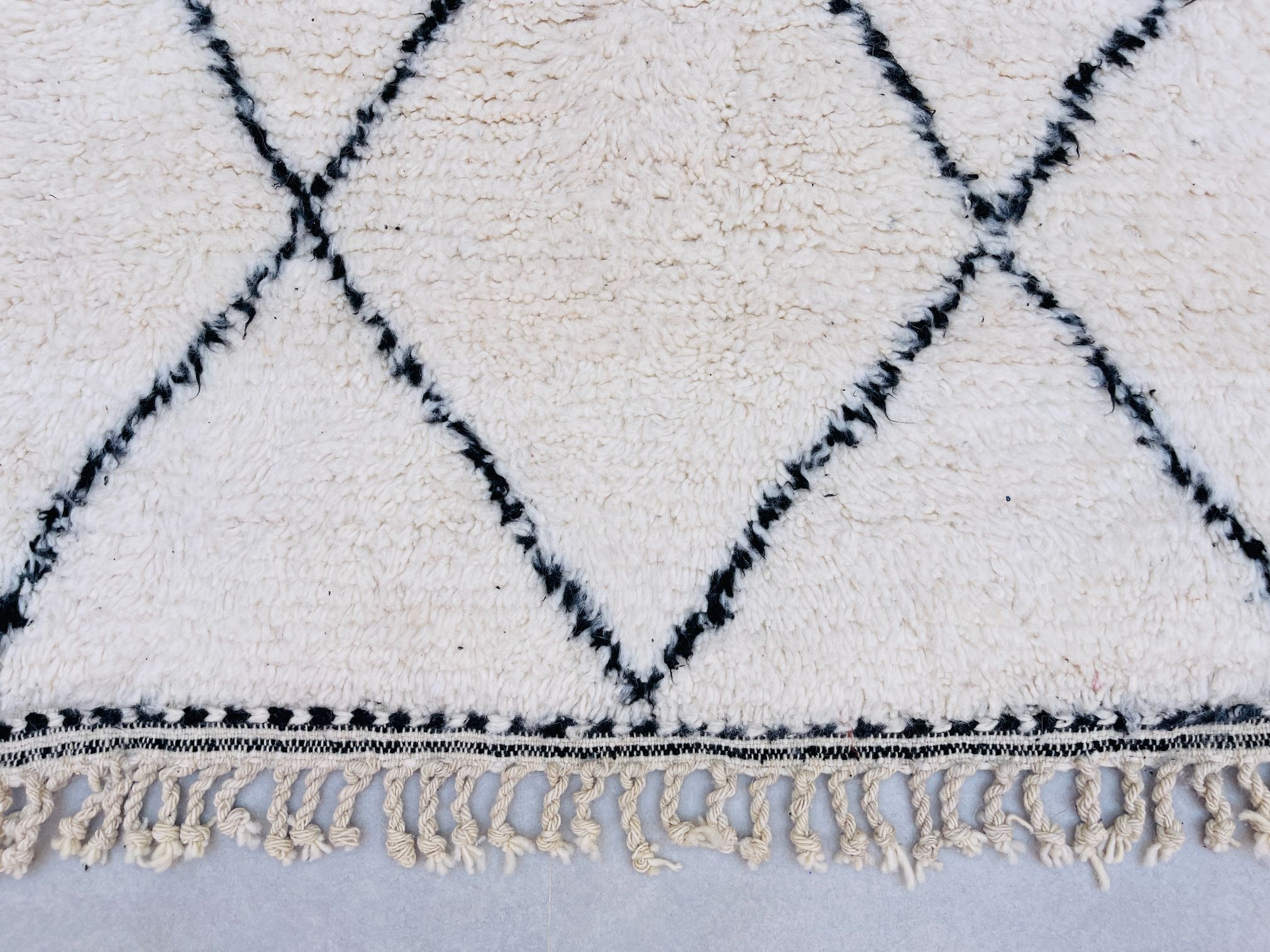 Alfombra de Lana Beni Ourain BENI-29 - 101 x 149 cm