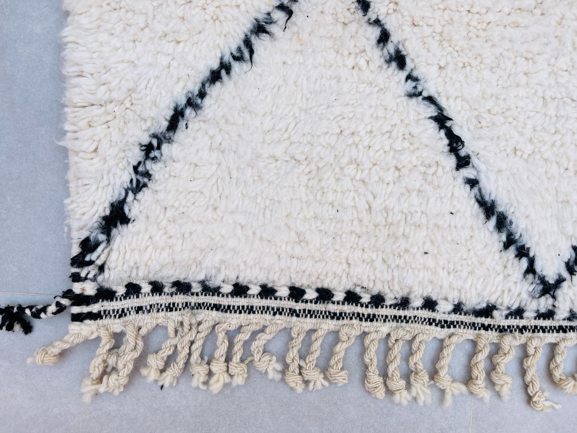 Alfombra de Lana Beni Ourain BENI-29 - 101 x 149 cm