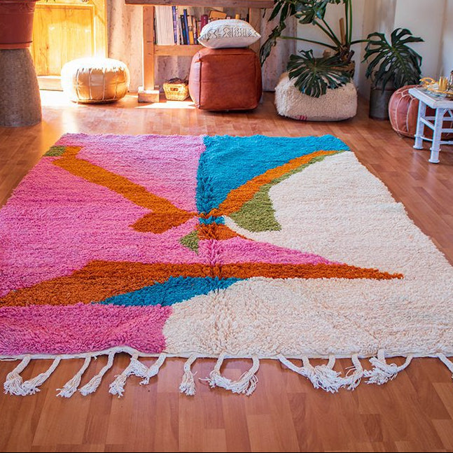 Alfombra Azilal de colores AZ11 - 196X290 cm