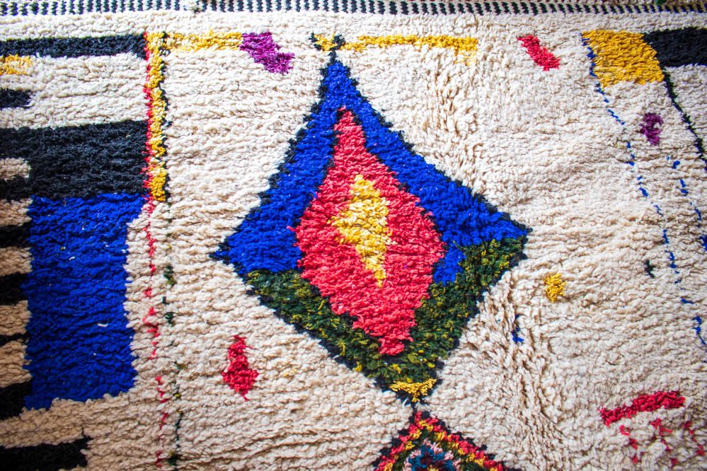 Alfombra de Lana Anaranjada Azilal AZ10 250X359 cm