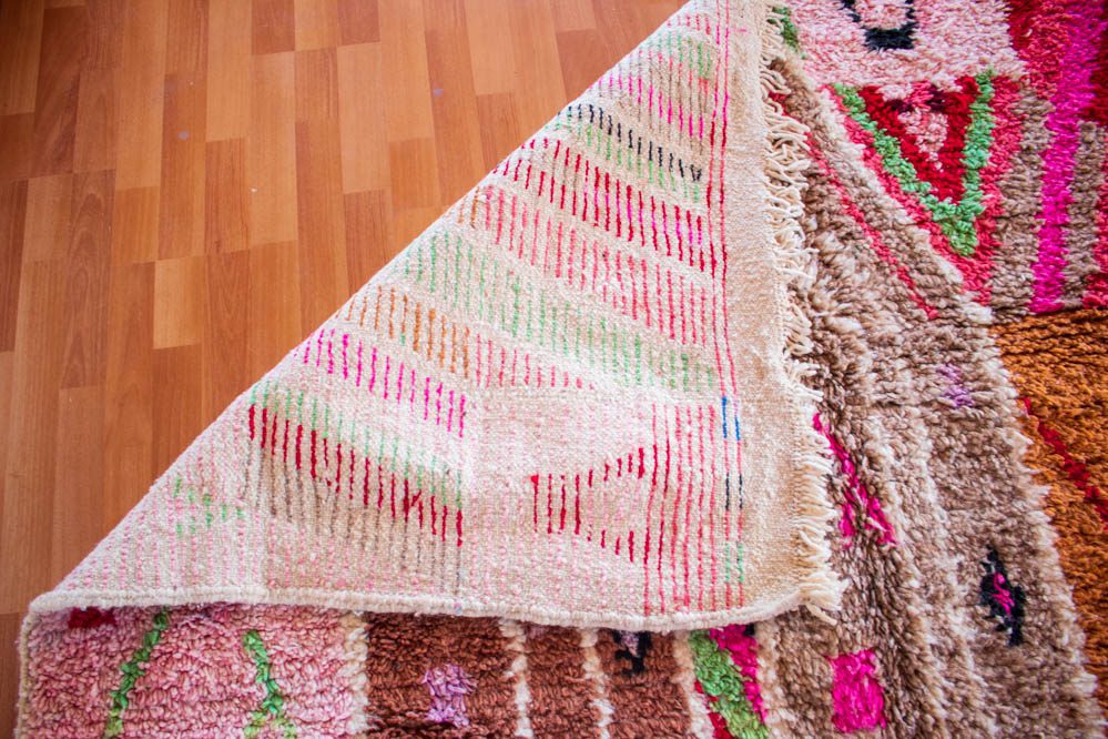 Alfombra de Lana Anaranjada Azilal AZ10 250X359 cm