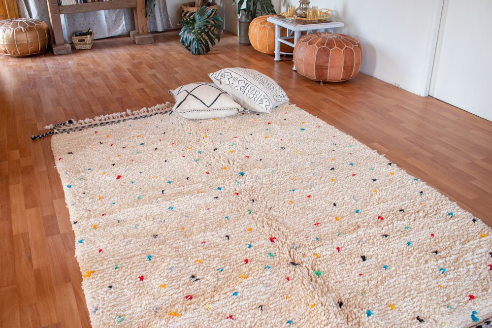Alfombra de Lana Anaranjada Azilal AZ10 250X359 cm