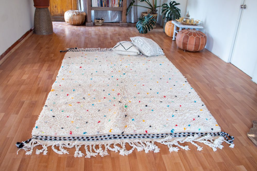 Alfombra de Lana Anaranjada Azilal AZ10 250X359 cm