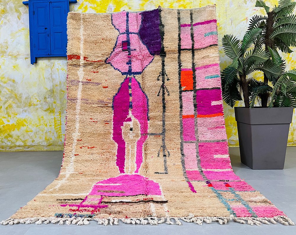 Alfombra de lana Boujad bt04 165x258 cm