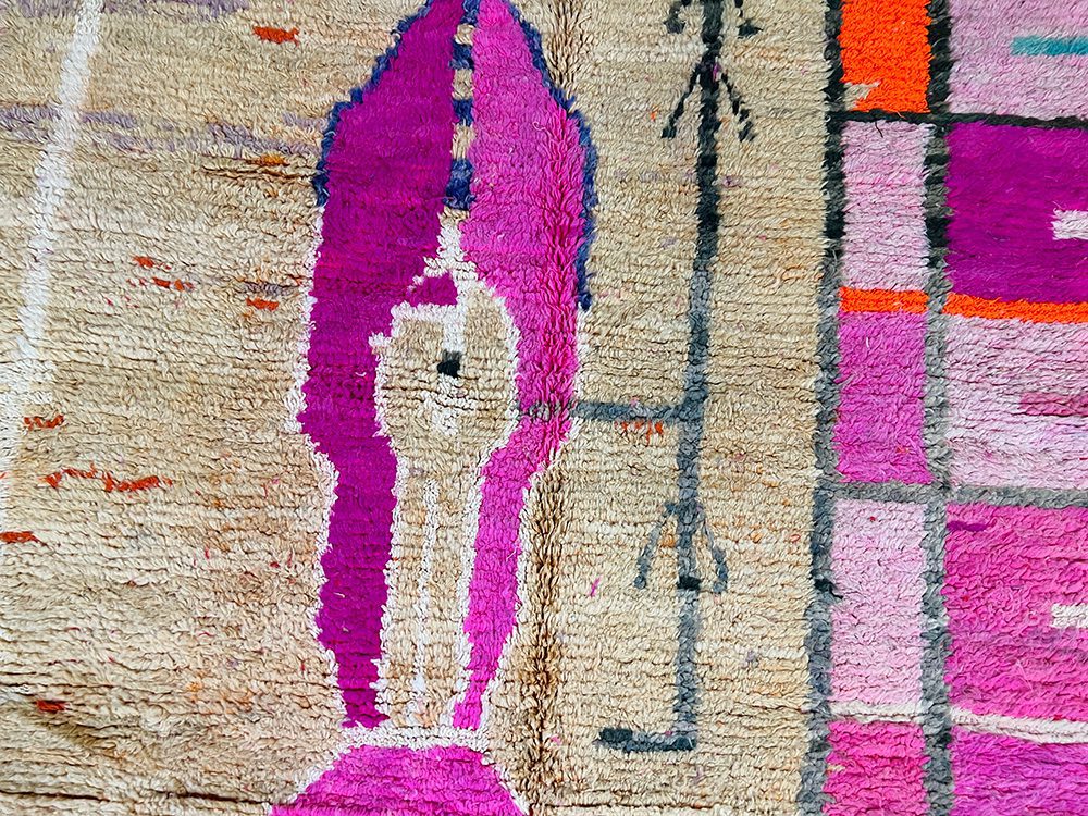 Alfombra de lana Boujad bt04 165x258 cm