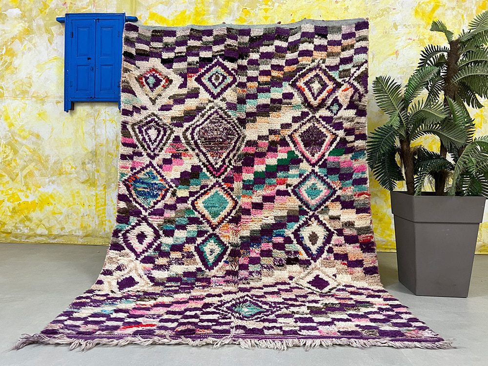 Alfombra de lana Boujad bt11 178x268 cm