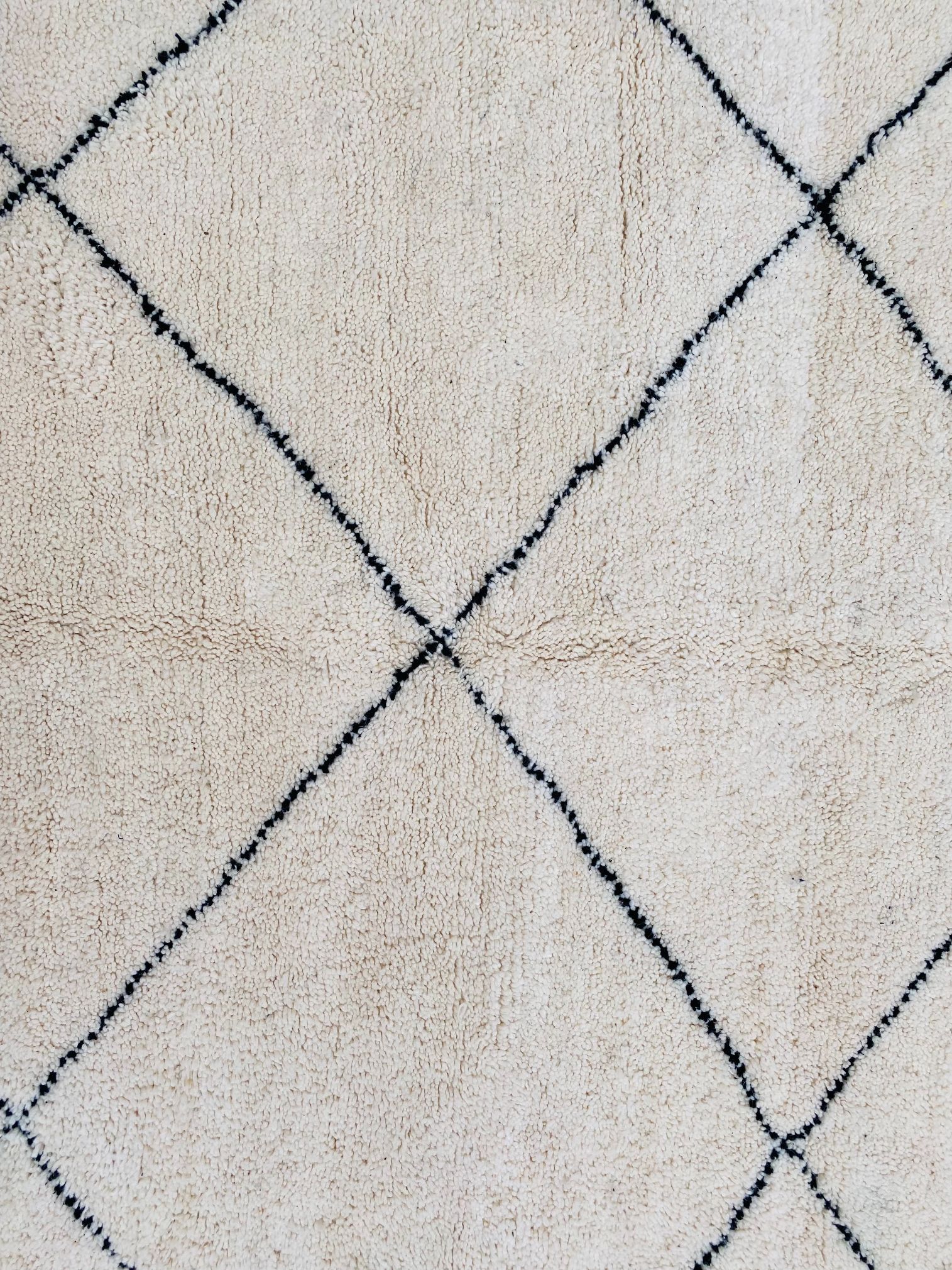 Alfombra de Lana Grande Beni Ourain BENI-90 - 392 x 488 cm