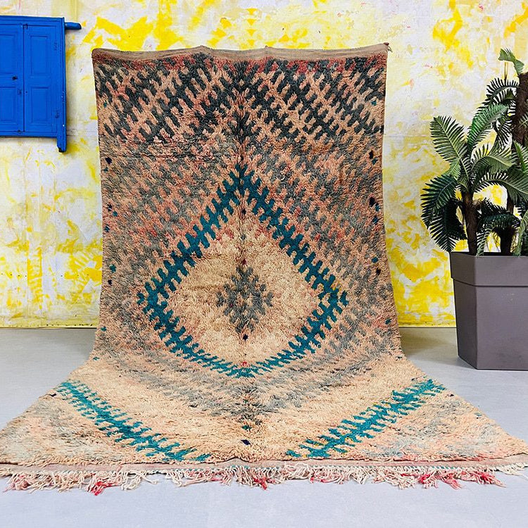 Alfombra de lana Vintage vi11 177x337 cm