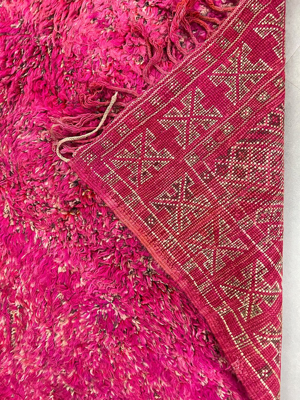 Alfombra de lana Vintage vi19 186x373 cm
