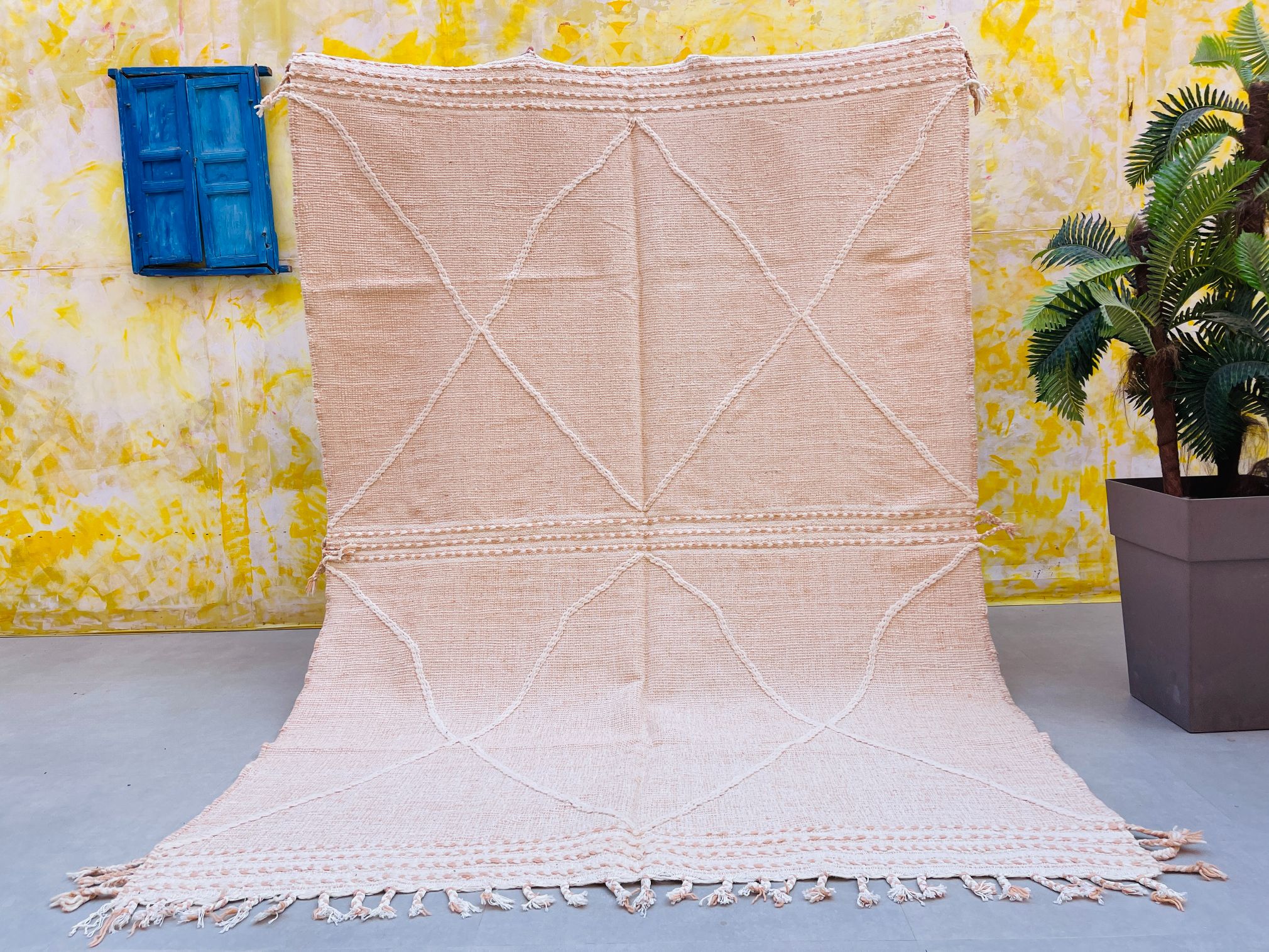 ▷ Alfombra Kelim Zanafi KELIM-9 - 100% Lana - Made in Marruecos
