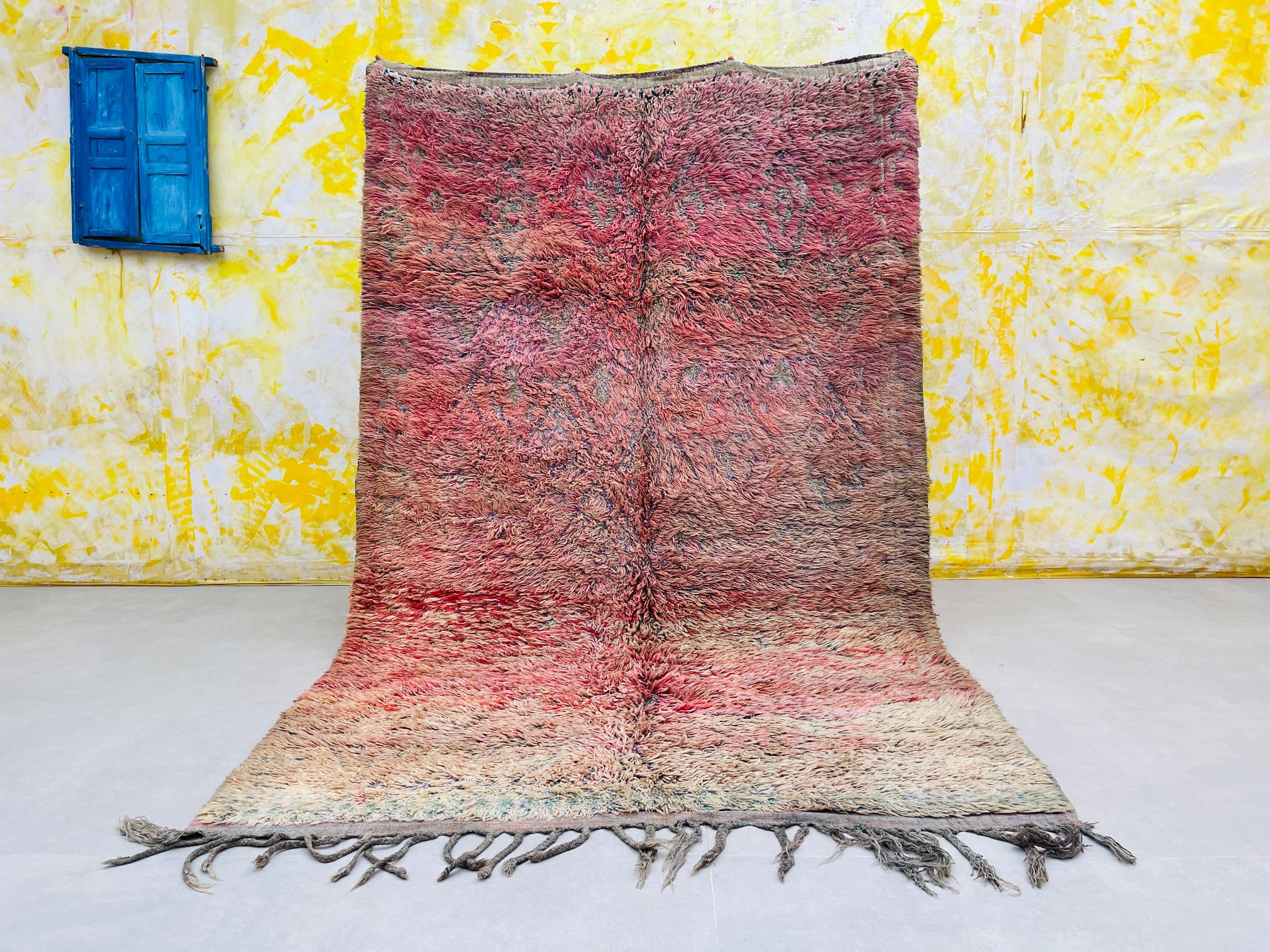 ▷ Alfombra Vintage de lana VINTAGE-4 - 100% Lana - Made in Marruecos