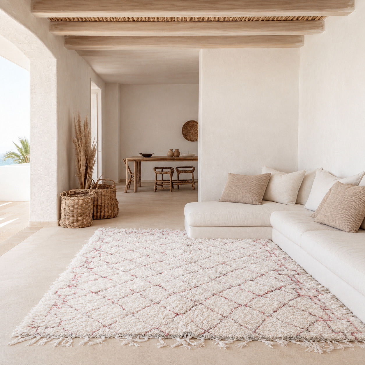 Alfombra Blanca Mrirt MR03 - 157X238 cm
