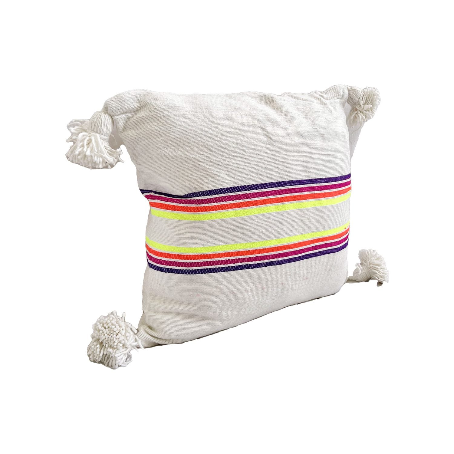 cojin-de-algodon-blanco-con-lineas-de-colores-y-pompones-blancos-2