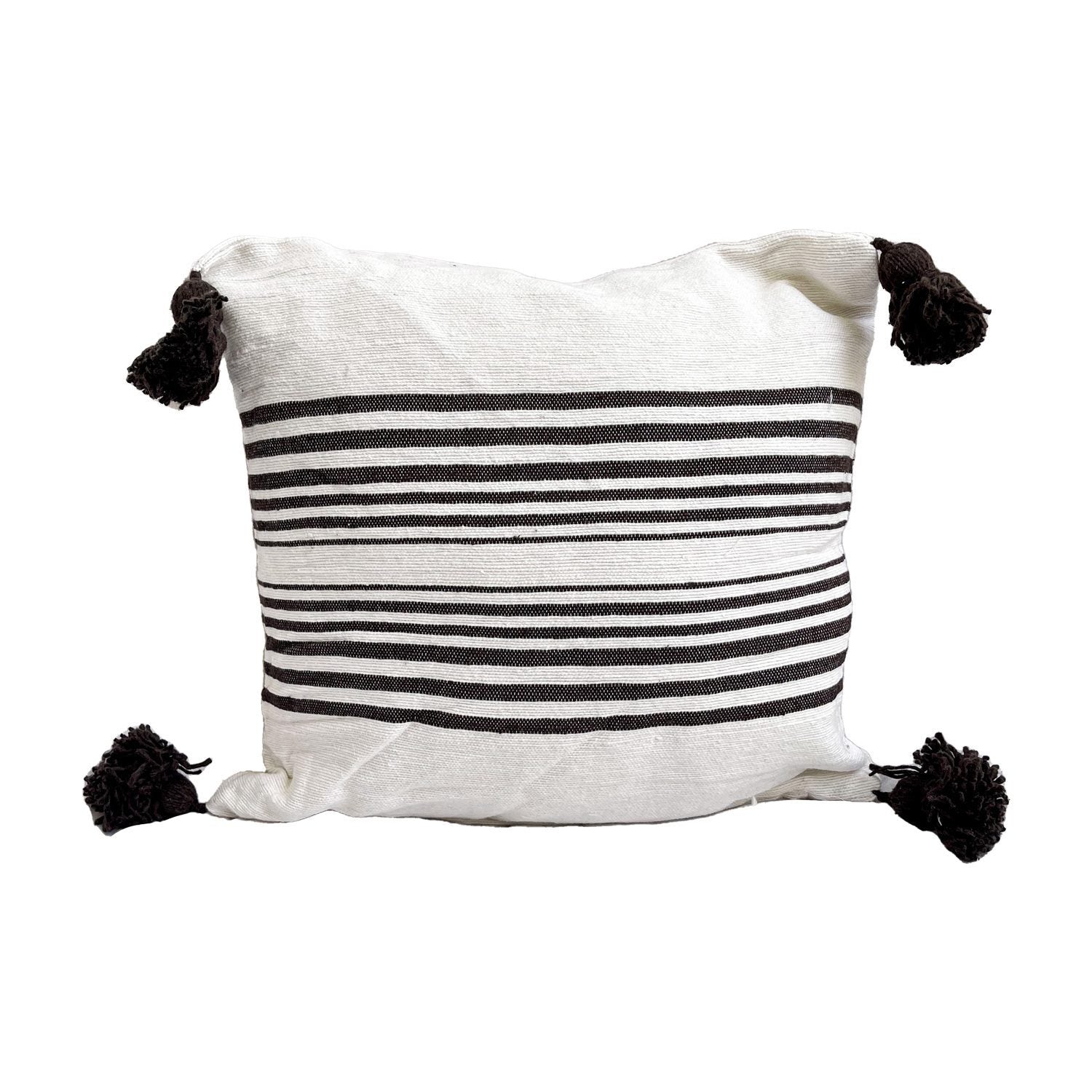 cojin-de-algodon-blanco-con-lineas-y-pompones-negros-2-1