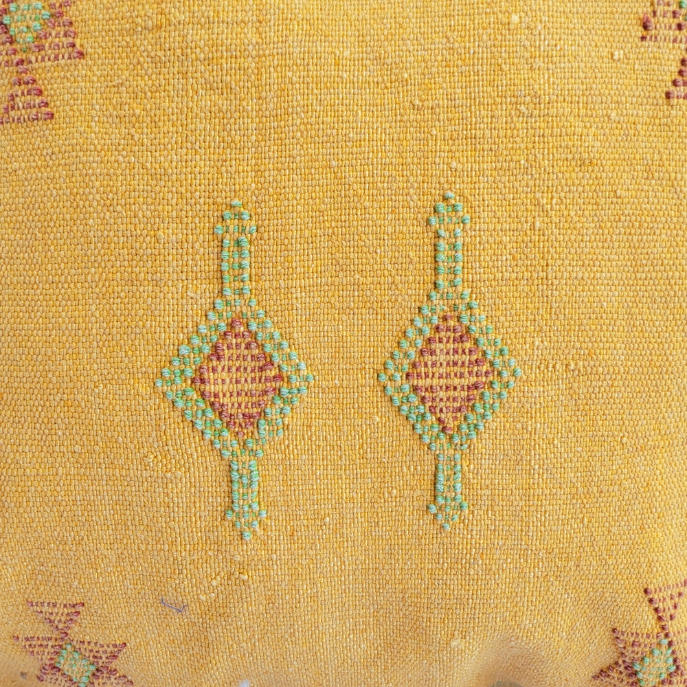 Cojin Sabra color platano 3