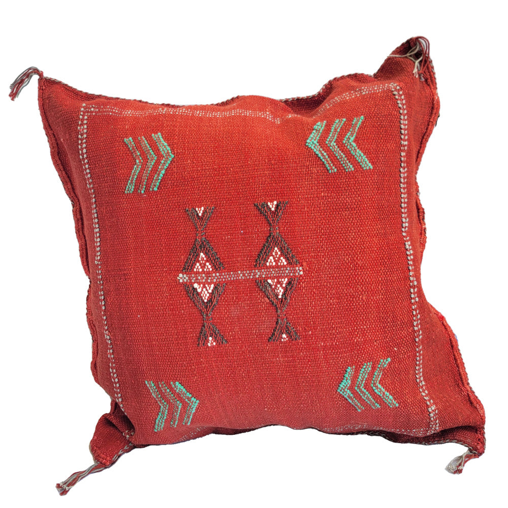cojin sabra rojo color pimenton 5
