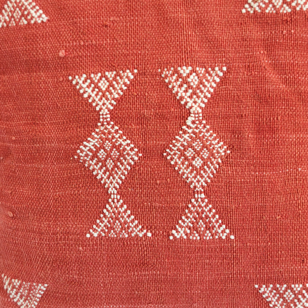 cojin sabra rojo color pimenton 8