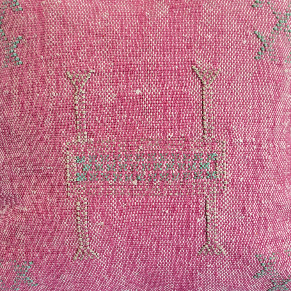 cojin sabra rosado color flamenco 4