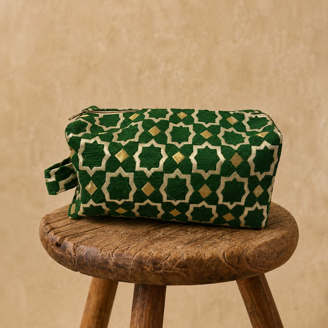 Cosmetiquero Marroquí Verde
