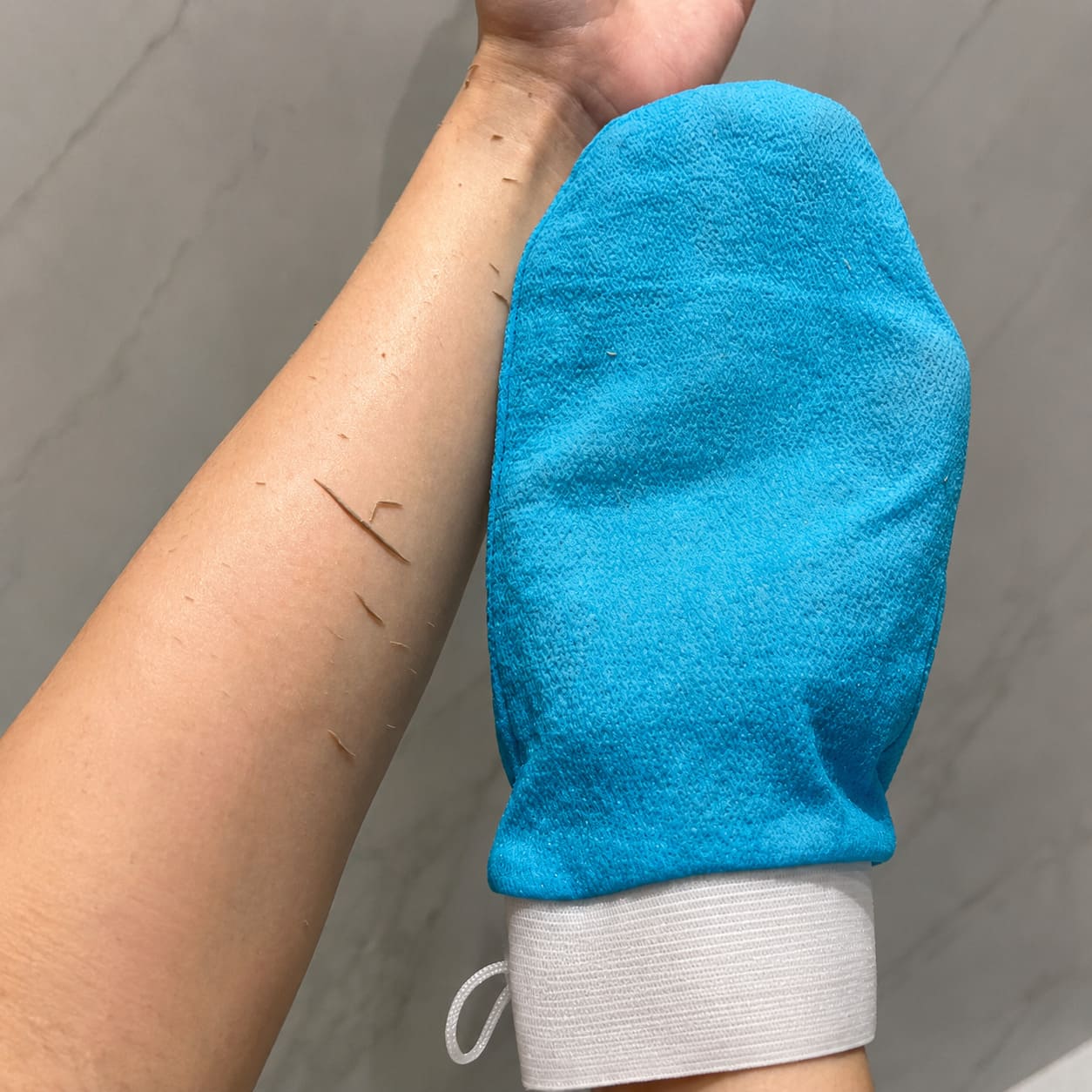 Guante exfoliante marroquí para sauna/ducha - guante kessa medical