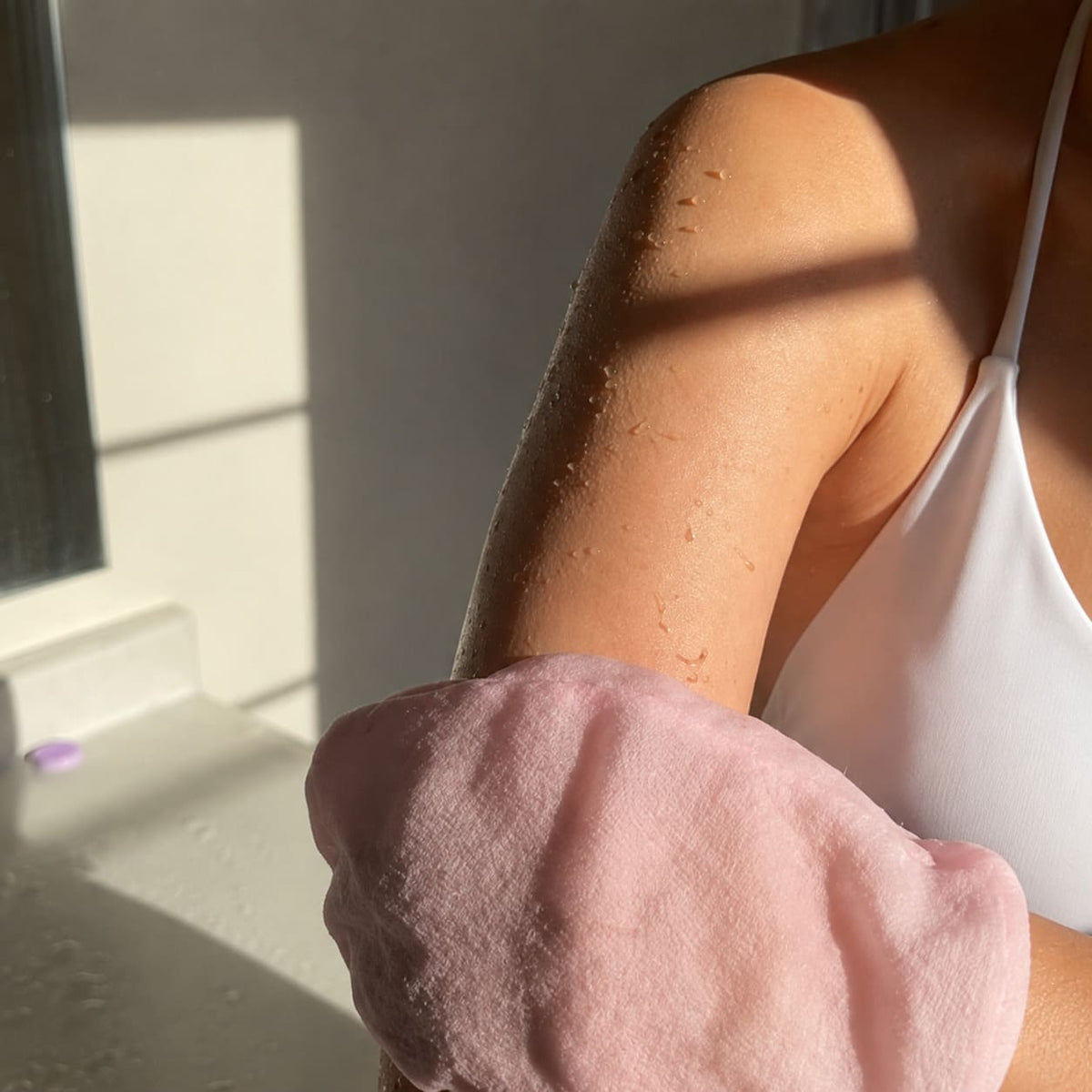 Guante exfoliante marroquí para sauna/ducha - guante kessa medical