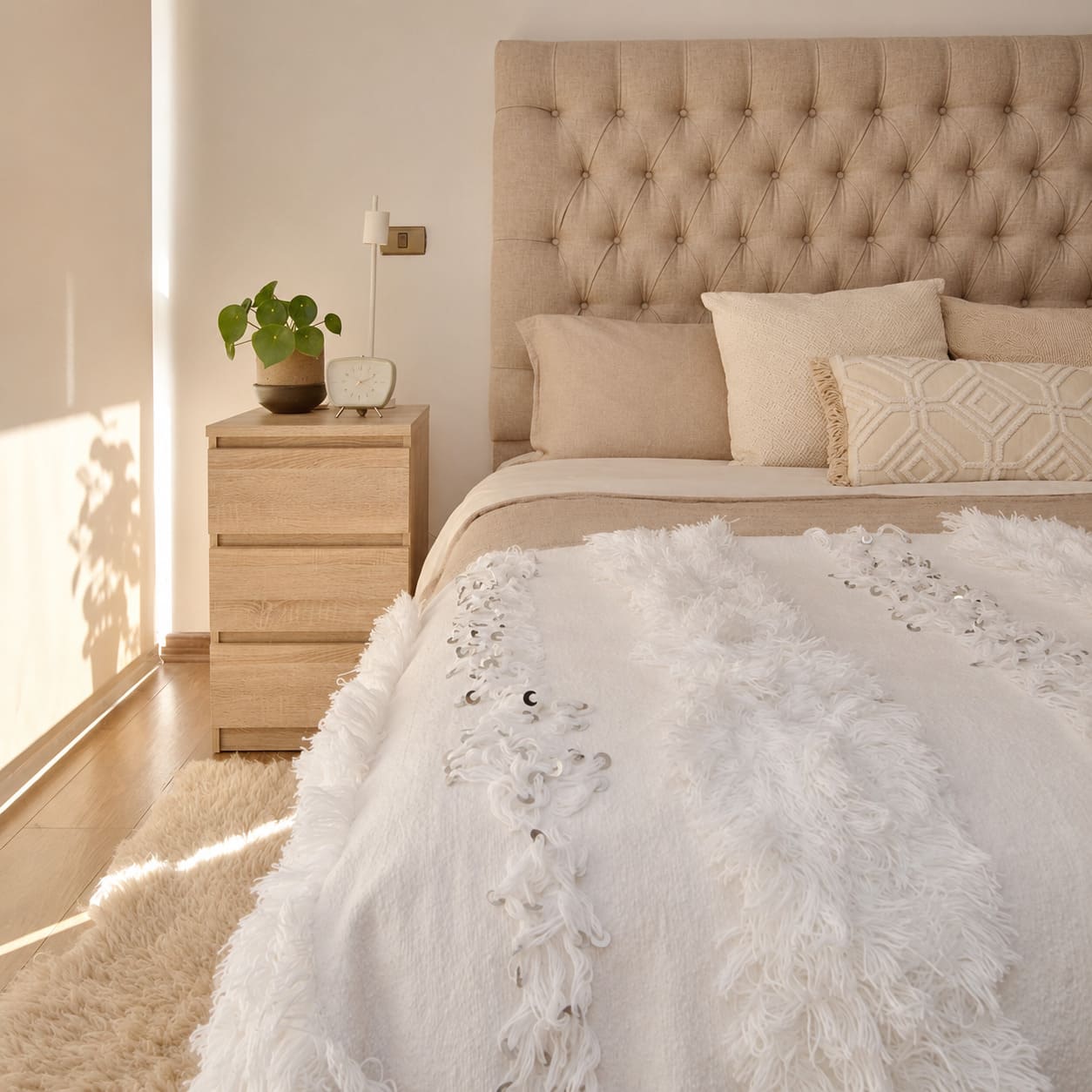 Handira Piecera Blanca