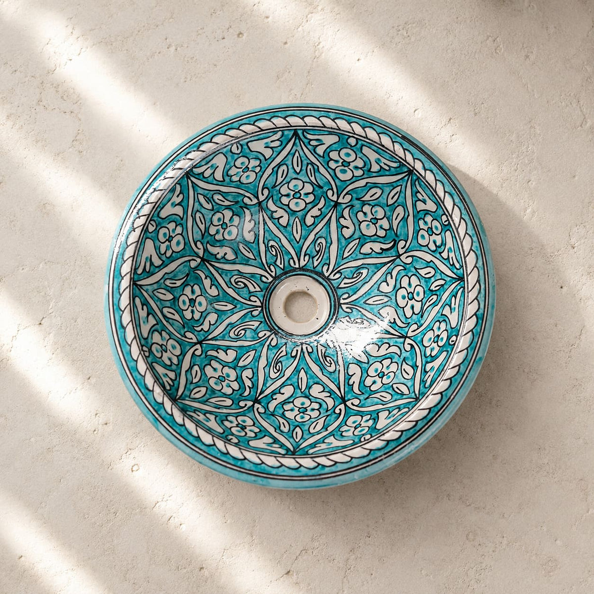 Lavamanos Sara - Lavabo hecho a mano en Fez