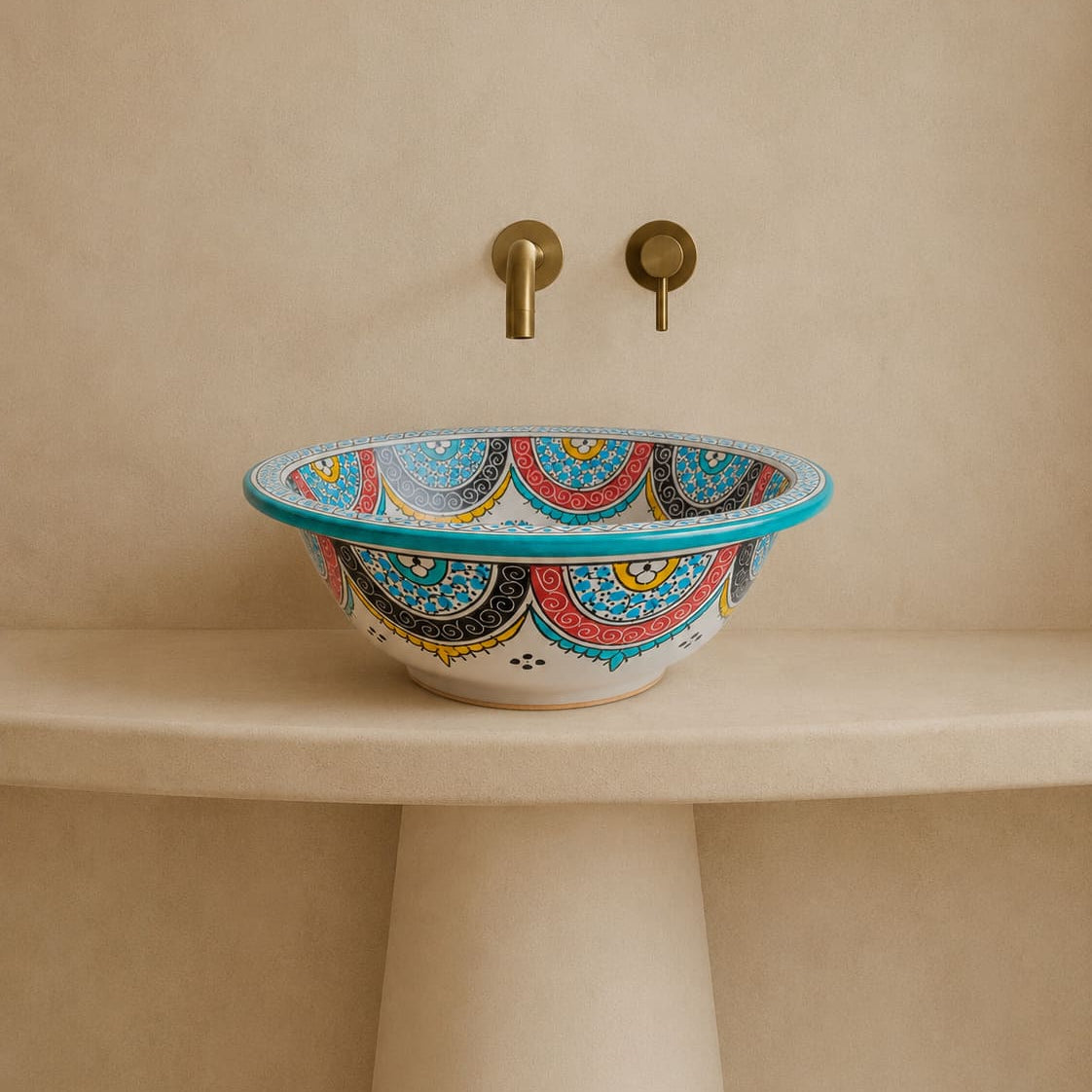 Lavamanos Amir - Lavabo hecho a mano en fes