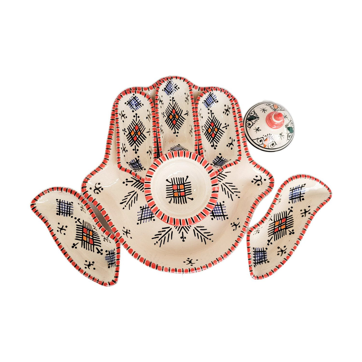 Set de Pocillos M Mano de Fátima 10