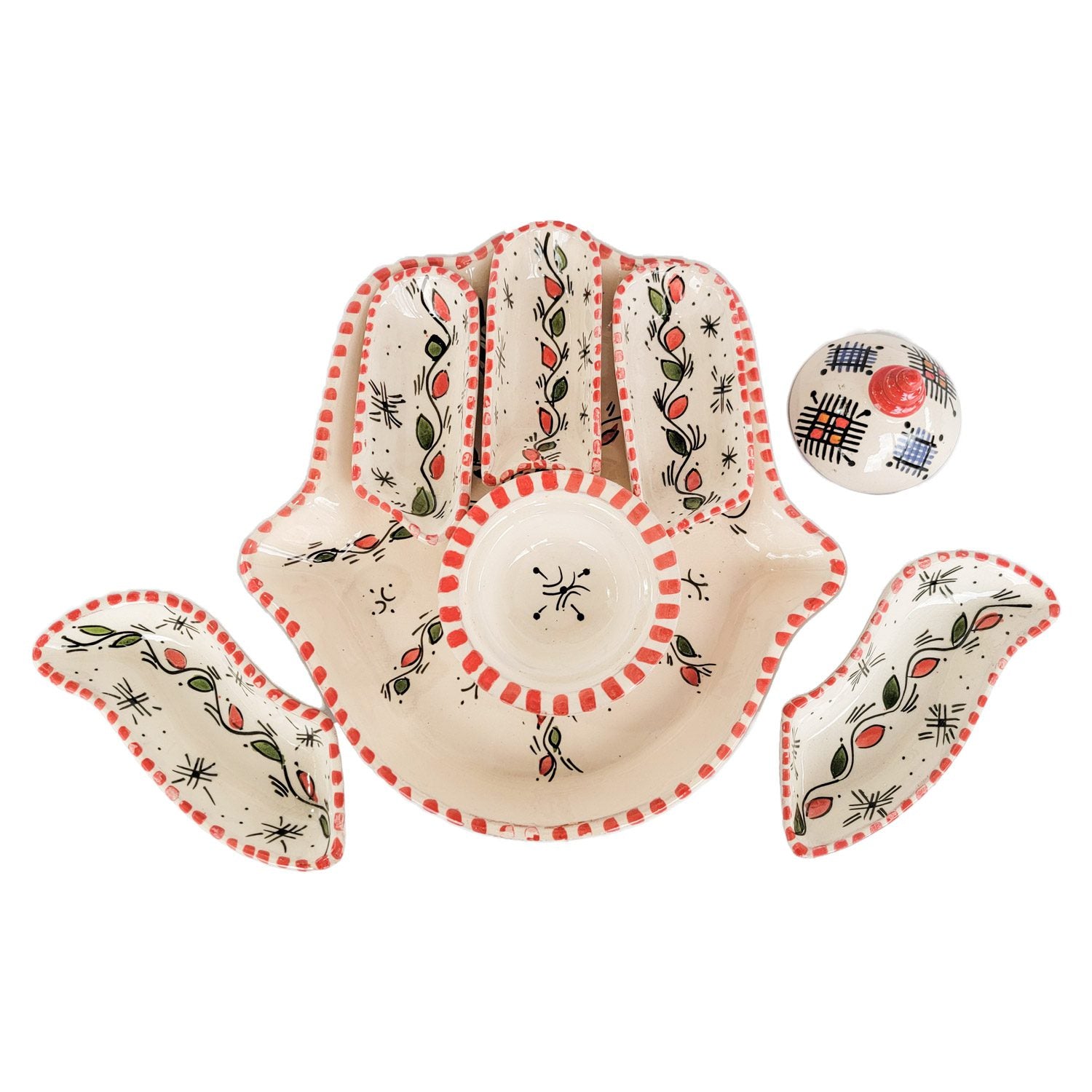 Set de Pocillos M Mano de Fatima 8