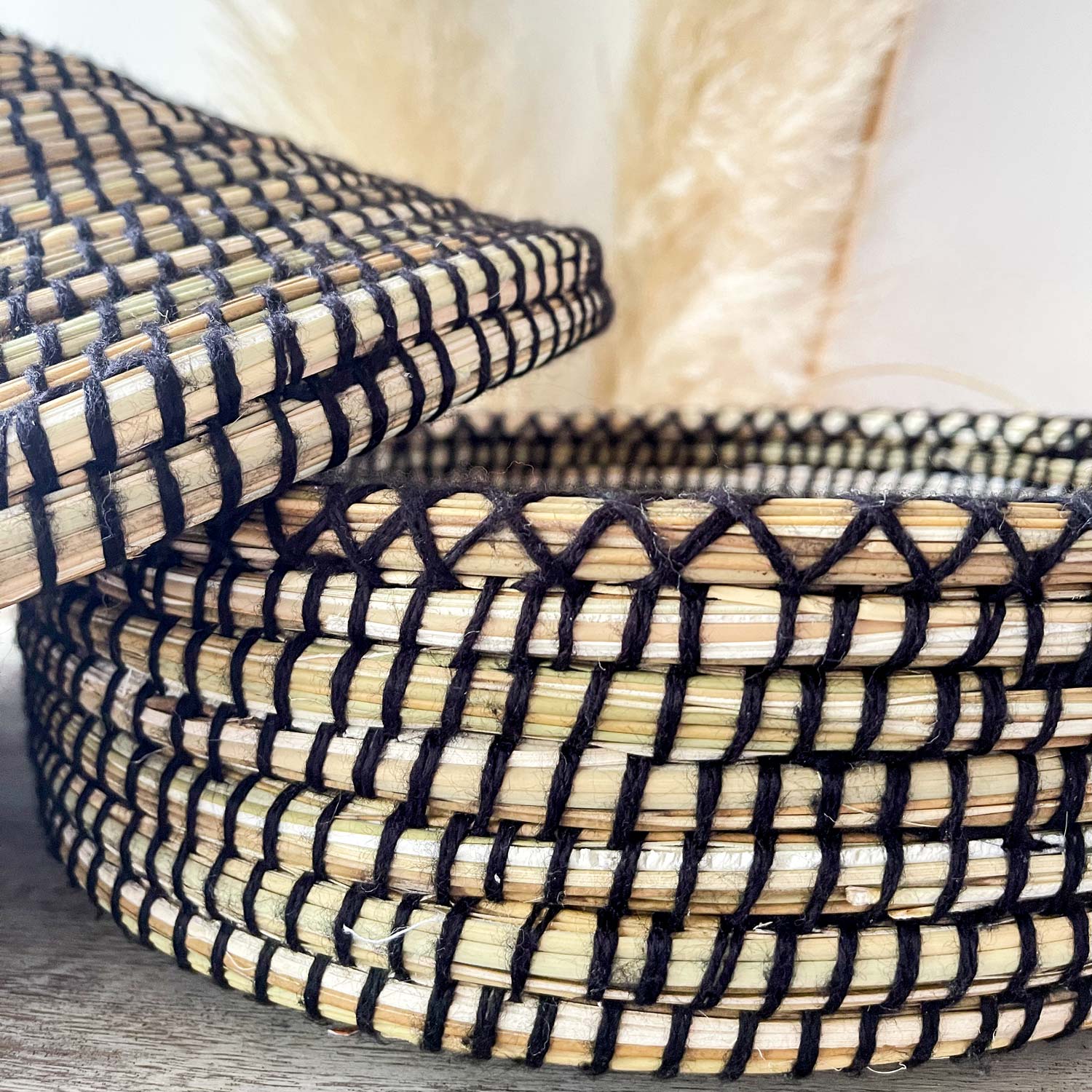 Cesta Tagine Negro grande